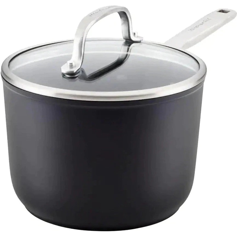 KitchenAid - 2 QT Hard Anodized Nonstick Saucepan - 80192