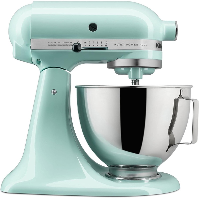 KitchenAid - 4.5 QT Ultra Power Plus Ice Tilt-Head Stand Mixer  - KSM96IC