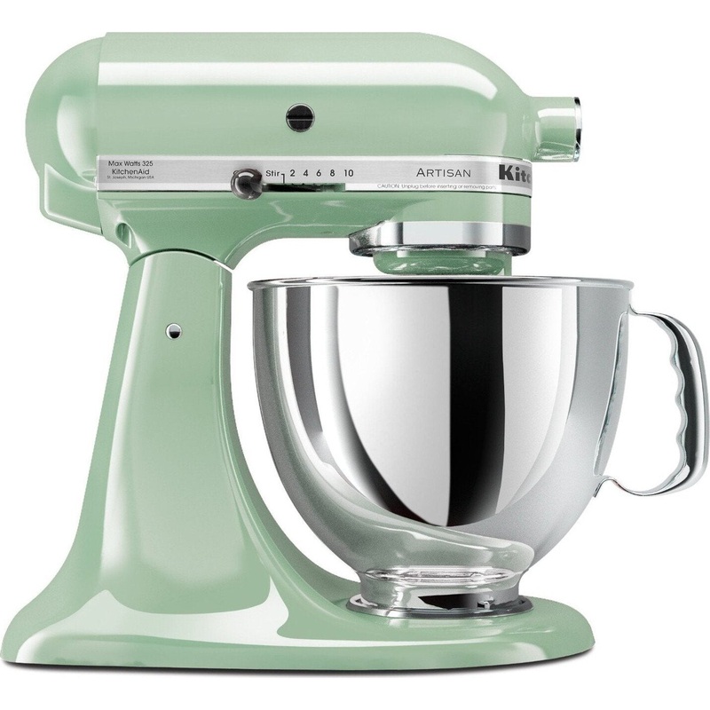 KitchenAid - 5 QT Artisan Pistachio Tilt-Head Stand Mixer  - KSM150PSPT