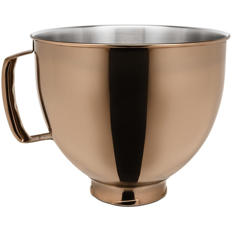 KitchenAid - 5 QT Radiant Copper Stainless Steel Bowl - KSM5SSBRC