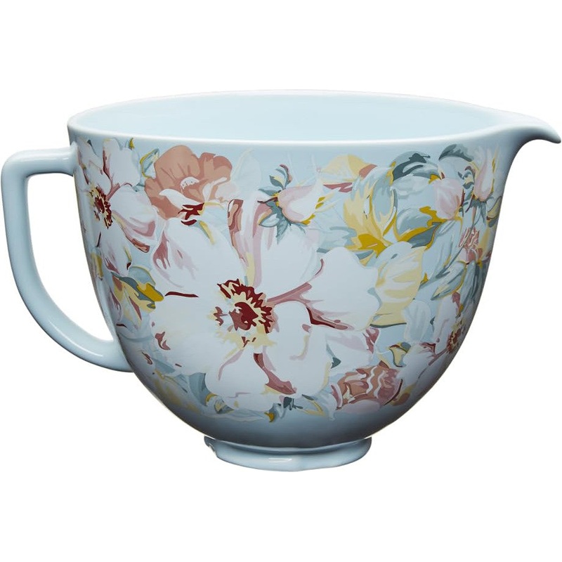 KitchenAid - 5 QT White Gardenia Ceramic Bowl - KSM2CB5PWG