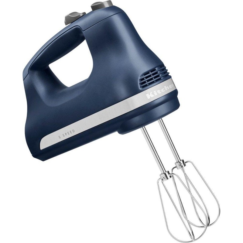 KitchenAid - 5-Speed Ink Blue Ultra Power Hand Mixer - KHM512IB