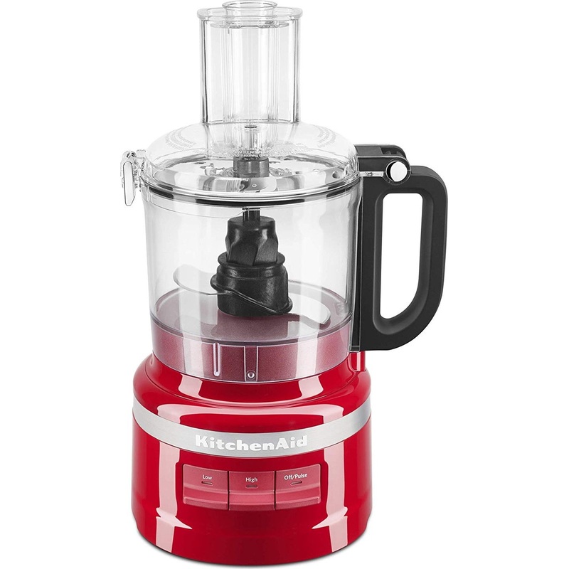 KitchenAid - 7 Cup Empire Red Food Processor - KFP0718ER