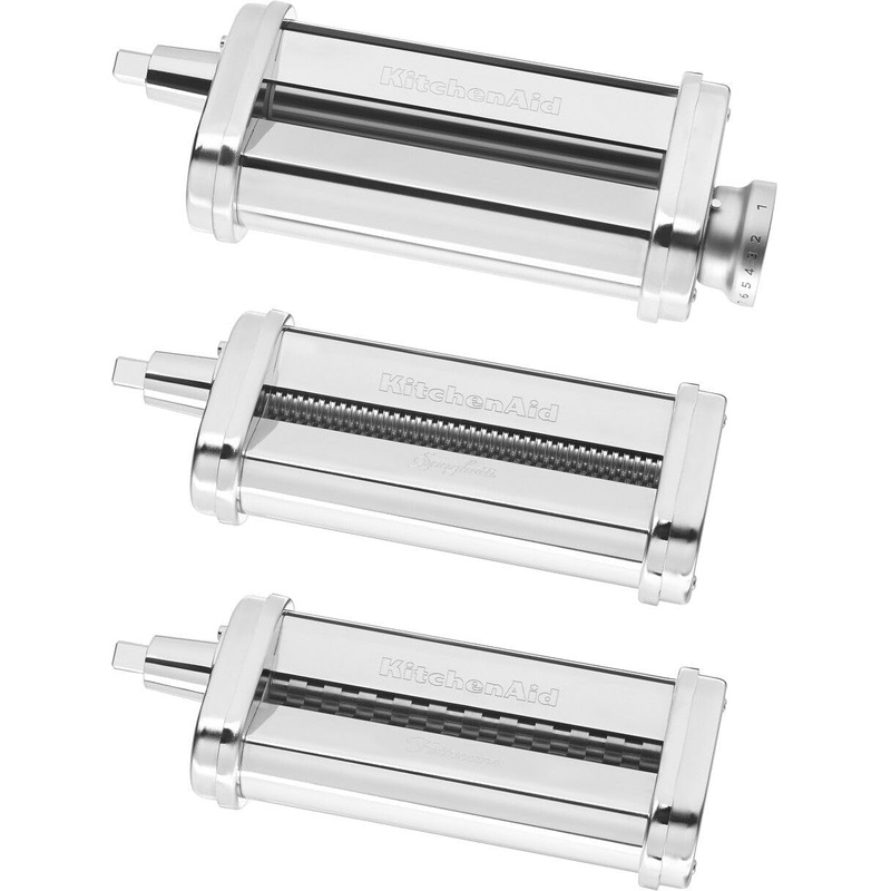 KitchenAid - Pasta Roller & Cutter Attachment Set - KSMPRA