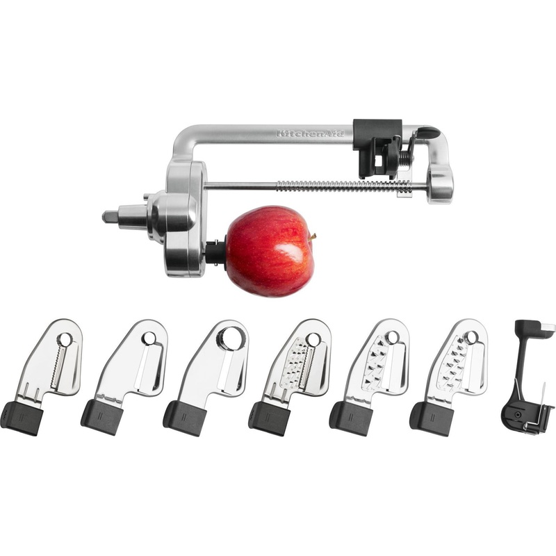 KitchenAid - Spiralizer Plus with Peel Attachment - Core and Slice - KSM2APC