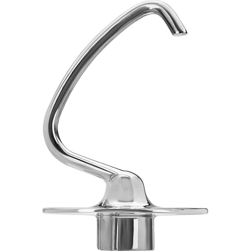 KitchenAid - Stainless Steel Dough Hook - KSM5THDHSS
