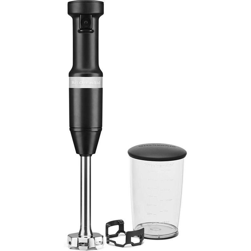 KitchenAid - Variable Speed Corded Hand Blender Black Matte - KHBV53BM