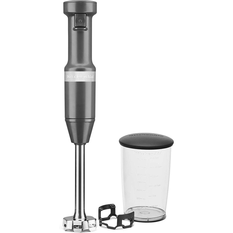 KitchenAid - Variable Speed Corded Hand Blender Charcoal Grey - KHBV53DG