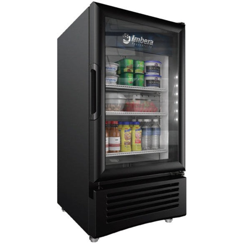 Imbera - Elite 19 Countertop Glass Door Swing Refrigeration with 4 Cu.Ft. / 113L Capacity - 45801