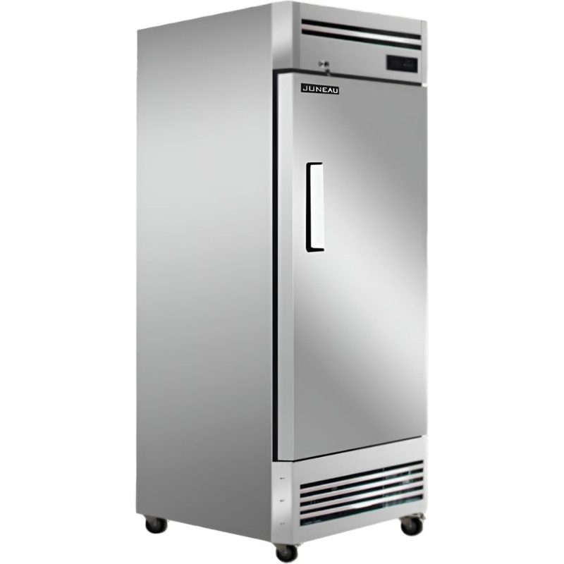 Juneau - 27" Stainless Steel Single Door Reach-In Freezer - 58001