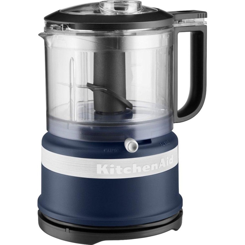 KitchenAid - 3.5 Cup Ink Blue Mini Food Chopper - KFC3516IB
