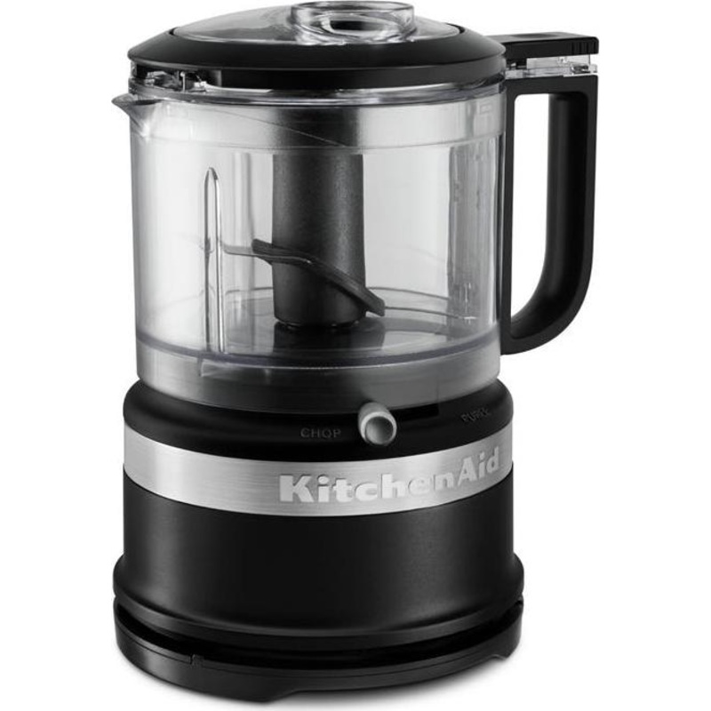 KitchenAid - 3.5 Cup Matte Black Mini Food Chopper - KFC3516BM