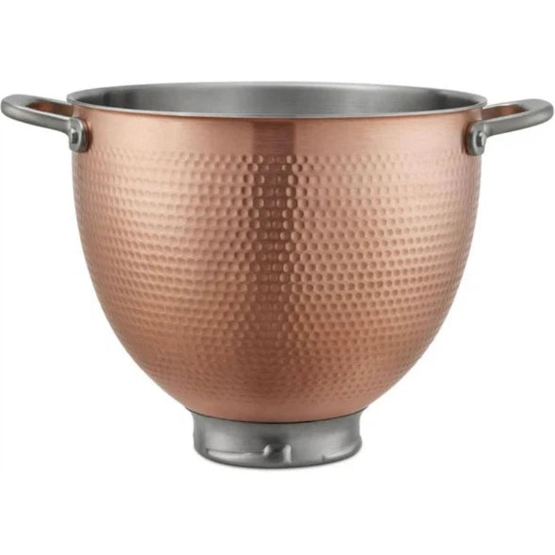 KitchenAid - 5 QT Hammered Copper Bowl for Tilt-Head Mixer - KSM5SSBCB