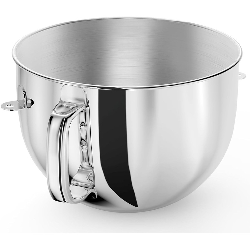 KitchenAid - 6 Qt Polished Stainless Steel Bowl for Bowl-Lift Stand Mixers - KSMB60