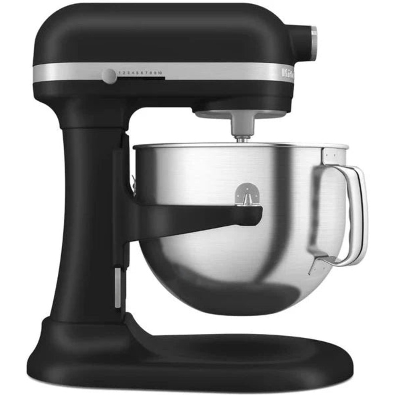 KitchenAid - 7 QT Black Matte Bowl-Lift Stand Mixer with Redesigned Premium Touchpoints - KSM70SNDXBM