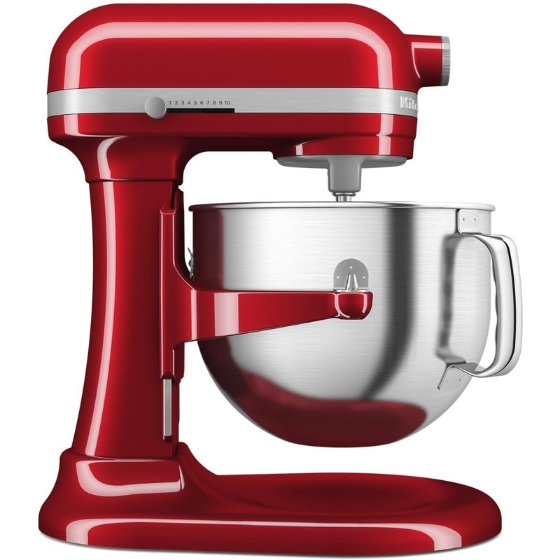 KitchenAid - 7 QT Bowl-Lift Stand Mixer Candy Apple Red - KSM70SKXXCA