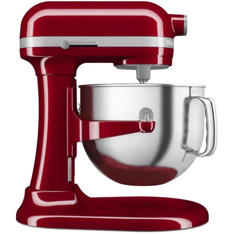 KitchenAid - 7 QT Empire Red Bowl-Lift Stand Mixer with Redesigned Premium Touchpoints - KSM70SNDXER