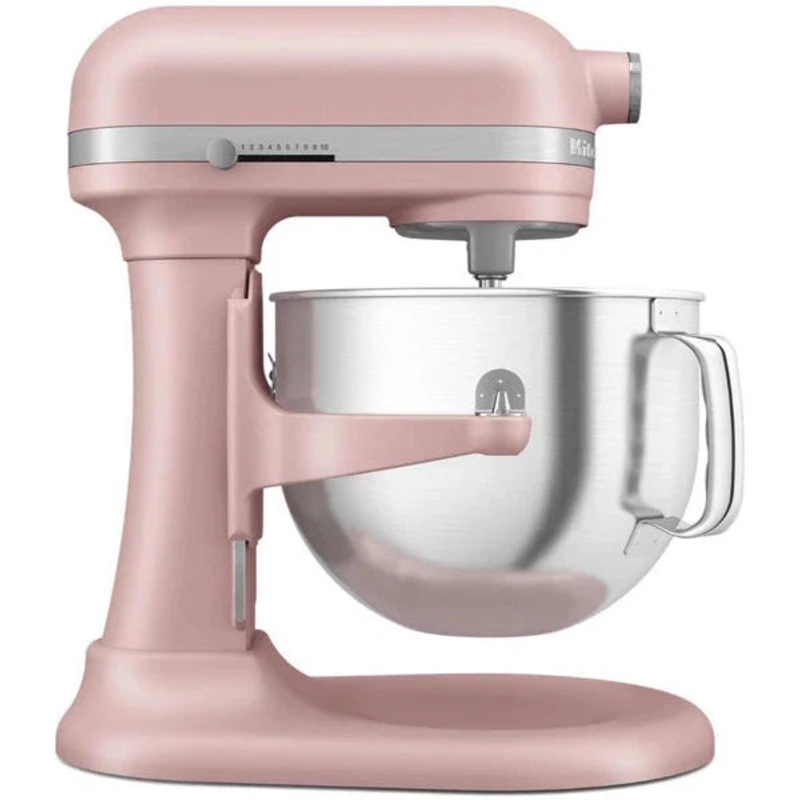KitchenAid - 7 QT Matte Dried Rose Bowl-Lift Stand Mixer with Redesigned Premium Touchpoints - KSM70SNDXDR