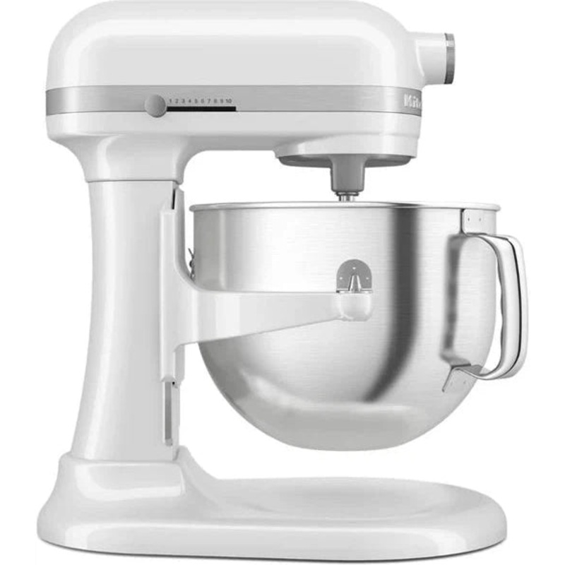 KitchenAid - 7 QT White Bowl-Lift Stand Mixer with Redesigned Premium Touchpoints - KSM70SNDXWH