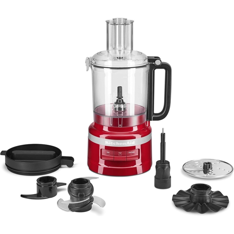 KitchenAid - 9 Cup Empire Red Food Processor - KFP0921ER