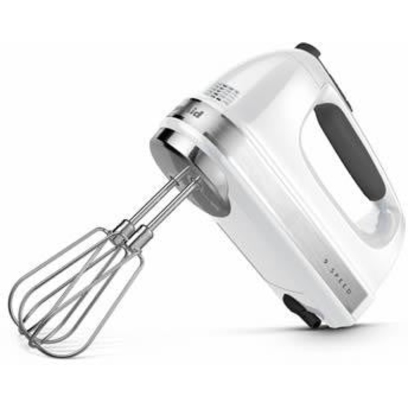 KitchenAid - 9-Speed White Hand Mixer - KHM926WH