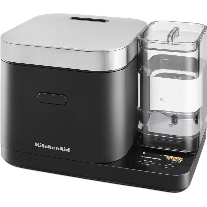 KitchenAid - Black Matte Grain and Rice Slow Cooker - KGC3155BM