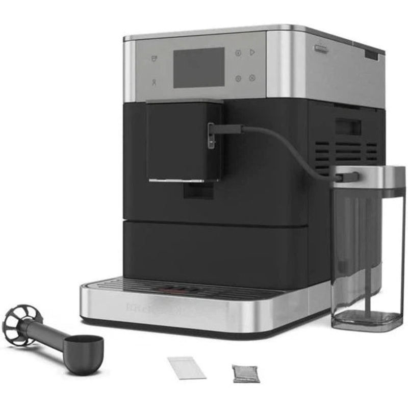 KitchenAid - KF7 Cast Iron Black Fully Automatic Espresso Machine - KES8557BK