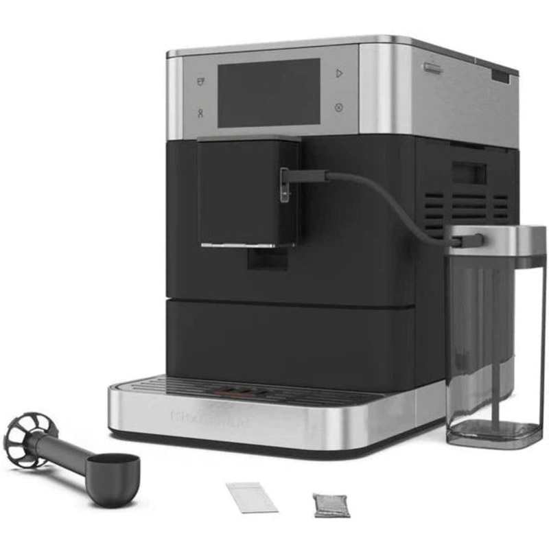 KitchenAid - KF8 Cast Iron Black Fully Automatic Espresso Machine - KES8558BK