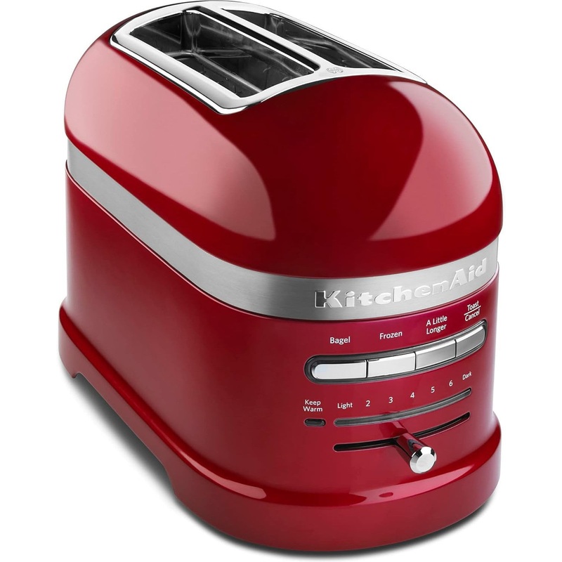 KitchenAid - Pro Line Series 2-Slice Candy Apple Red Automatic Toaster - KMT2203CA