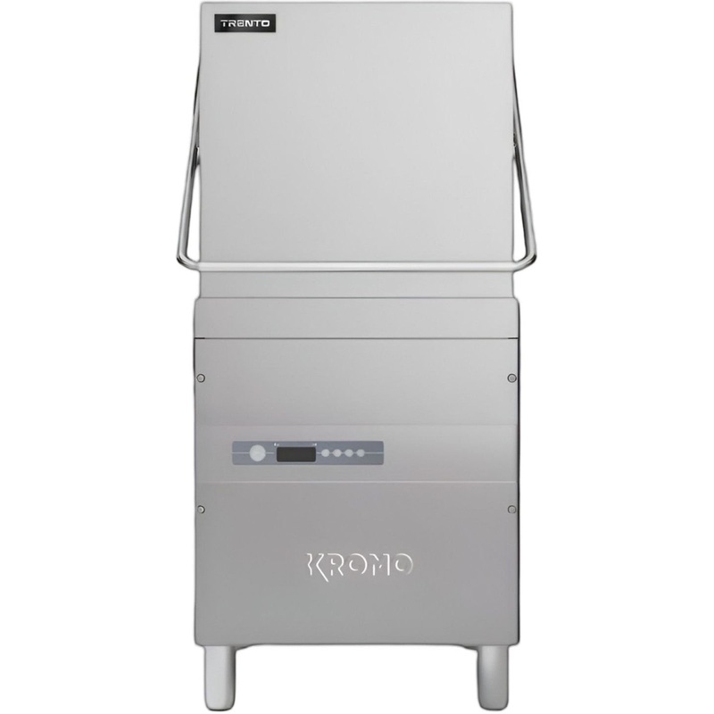 Kromo - 20" X 20" HD-130-Premium-USA Heavy-Duty Upright High-Temperature Dishwasher with 5 Wash Cycle - 49128