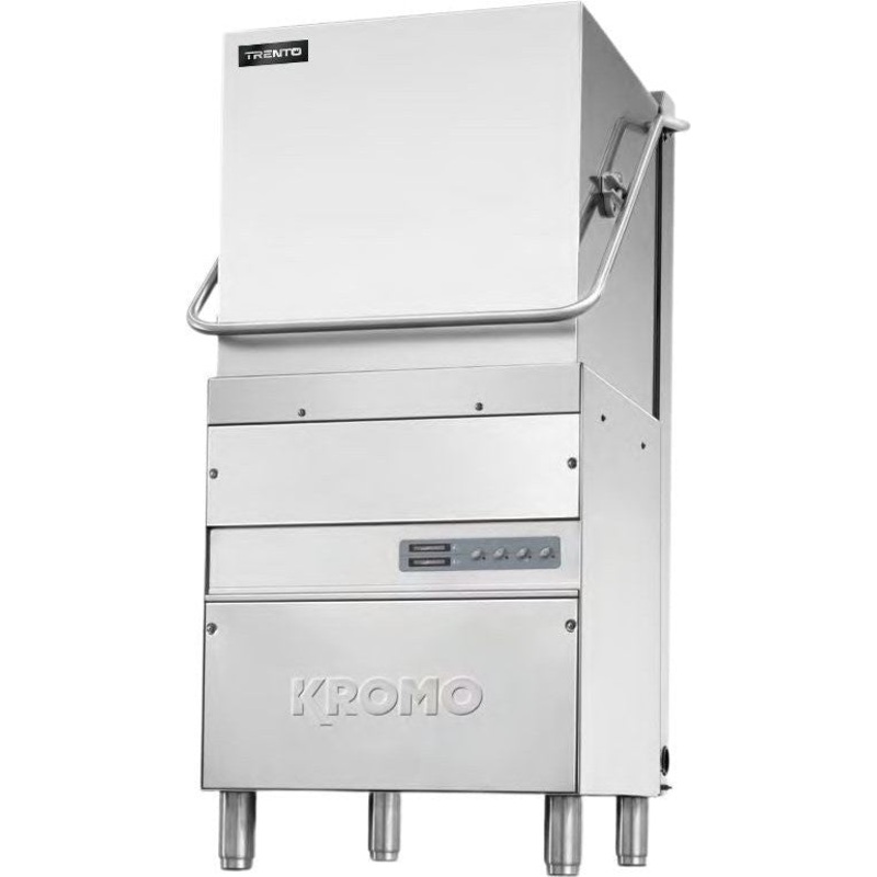 Kromo - 20" X 20" Hood-110-USA Upright High-Temperature Dishwasher With 2 Wash Cycle - 49127