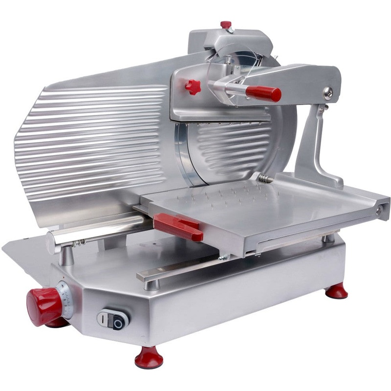 Omcan - 12"Blade Horizontal Belt-Driven Meat Slicer - 46162