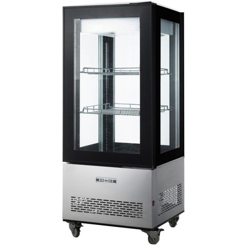 Omcan  - 26" Refrigerated Display Case with 270 L Capacity - 44471