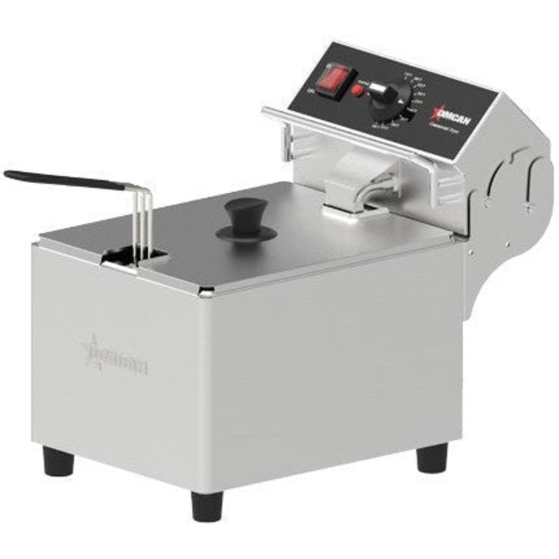 Omcan -  Elite Series 15 lb. Electric Countertop Single Basket Deep Fryer - 47282