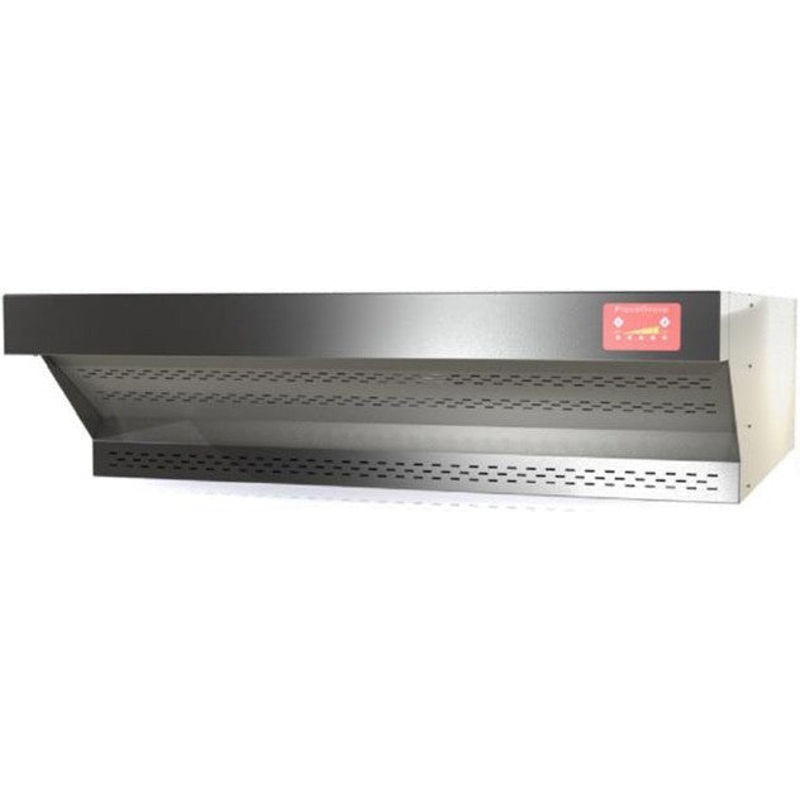 Omcan -  Stainless Steel Hood for Single (40637) and Double (40638) Chamber Fuoco Series - 41603