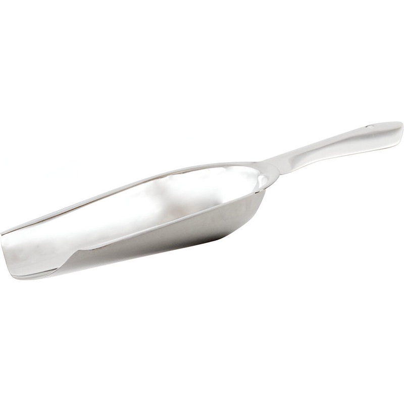 Omcan  - 4 Oz Stainless Steel Scoop, Pack of 50 - 80846