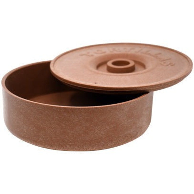 Omcan  - 8.5" Tortilla Warmer with Lid, Pack of 20 - 80952