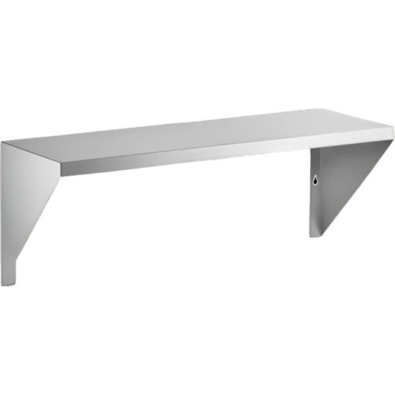 Omcan - 30 Stainless Steel Front Shelf 1.5 mm Thickness for Outdoor BBQ Grill #47352 - 47846