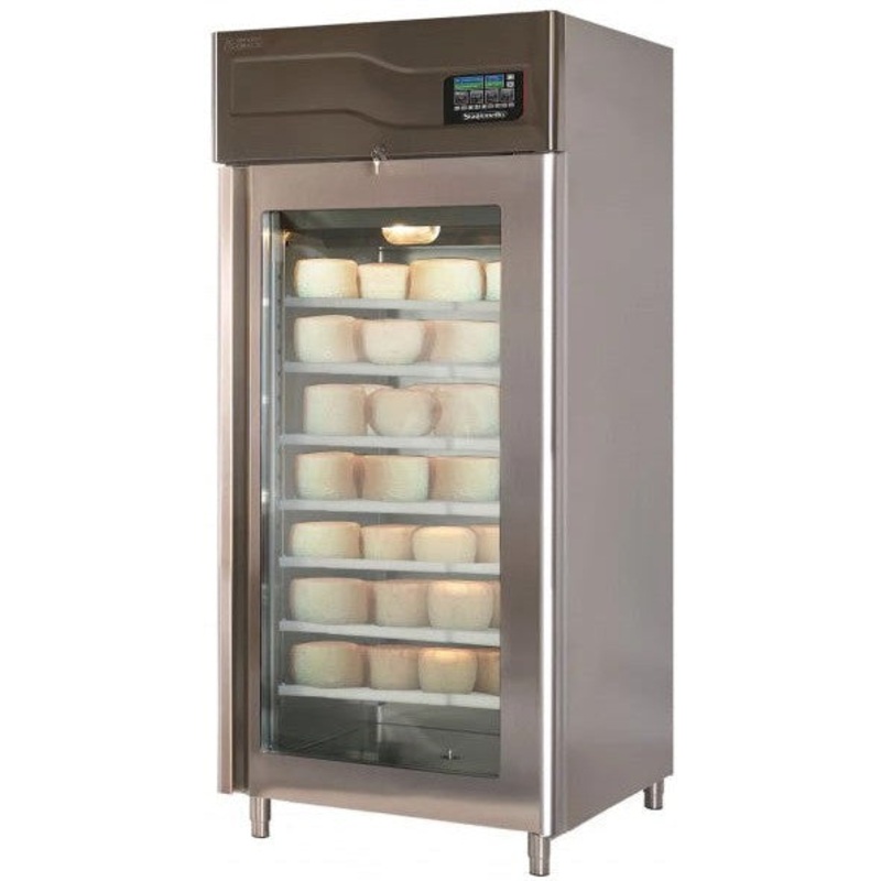 Omcan - 330 lb Affinacheese Stainless Steel Cheese Drying Cabinet - 45516