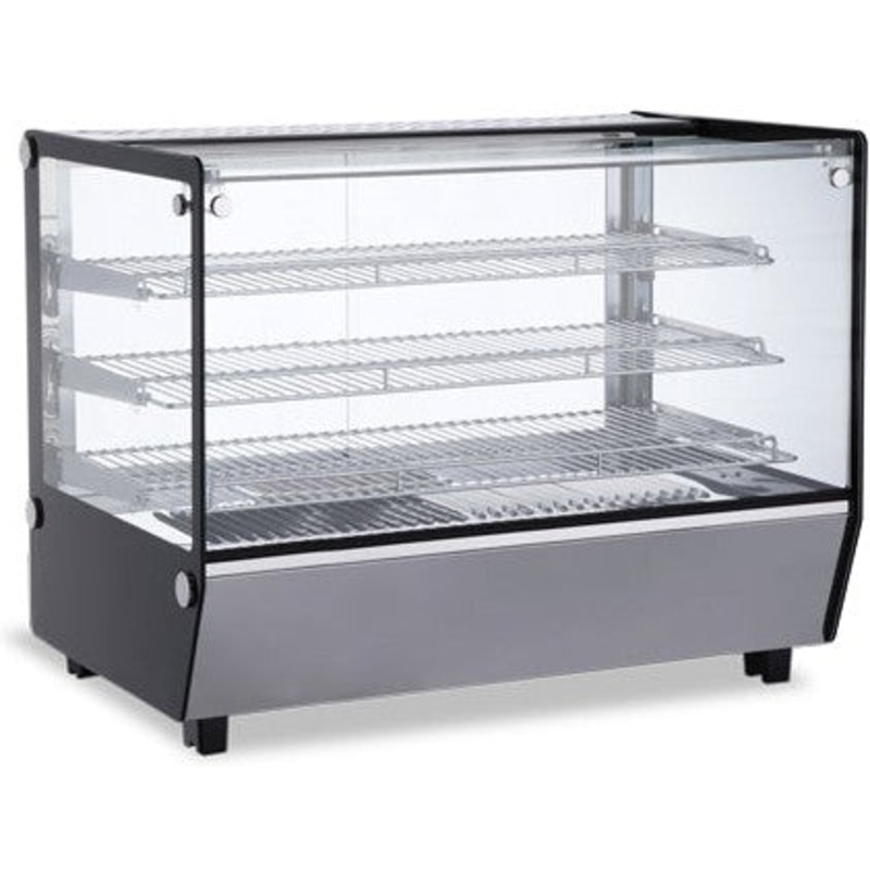 Omcan - 34" Square Glass Countertop Display Warmer - 47426
