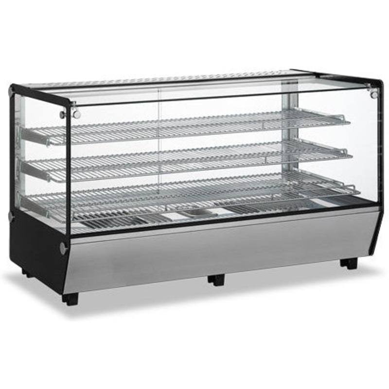 Omcan - 60" Square Glass Countertop Display Warmer - 47428