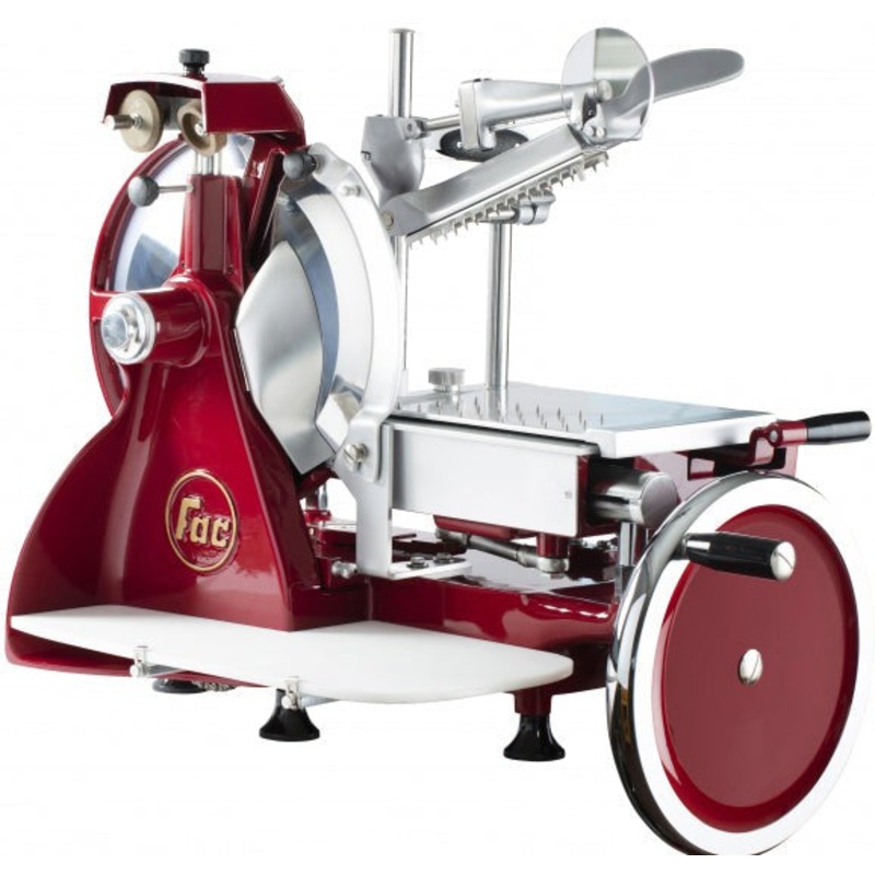 Trento - 12 Red Blade Volano Manual Luxury Slicer With Standard Flower Flywheel - 46131