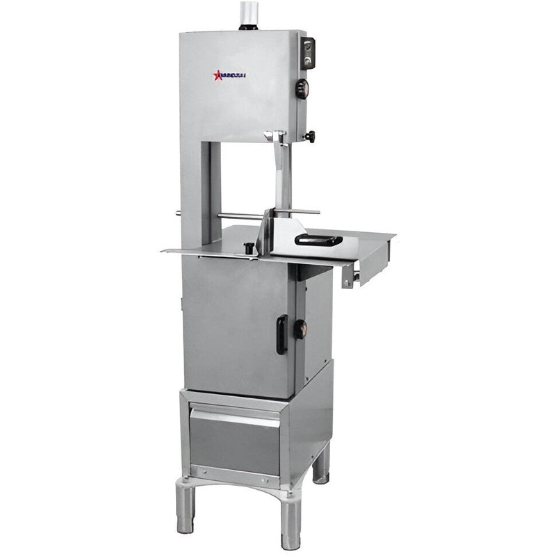 Trento - 2 Hp Motor All Stainless Steel Floor Band Saw With 98" Blade Length - 48786