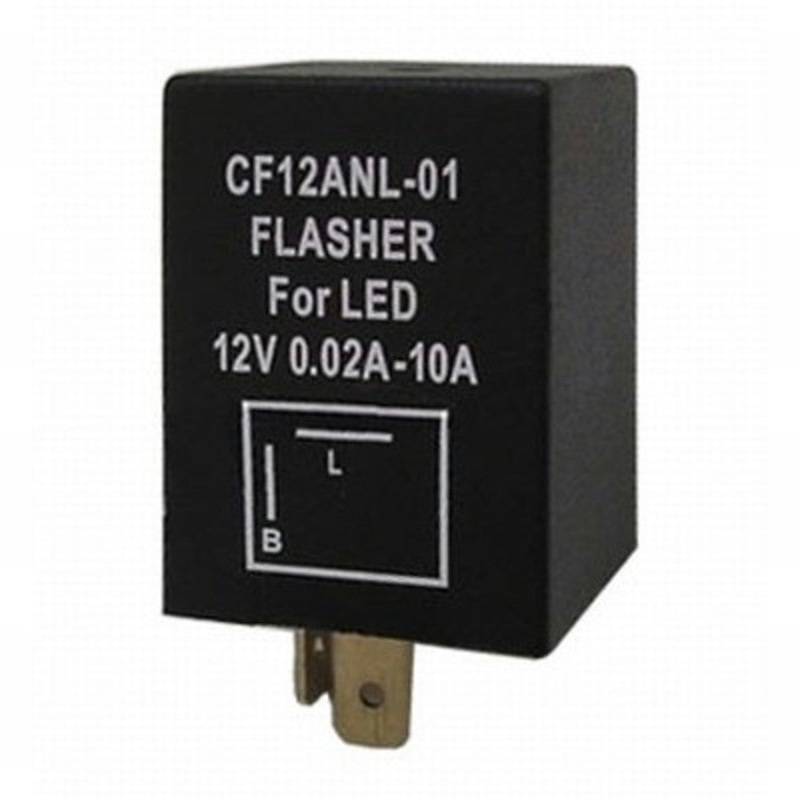 12V 2 Pin Universal LED Relay Flasher Module