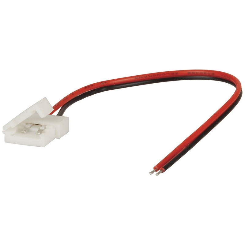 2 Pin LED Strip Connector to Bare Wire Lead