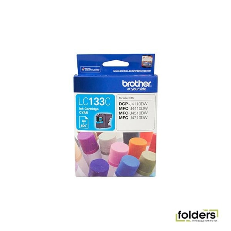 Brother LC133 Cyan Ink Cartridge