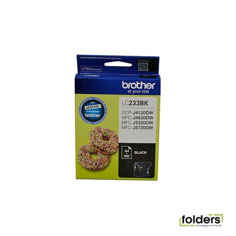 Brother LC233 Black Ink Cartridge