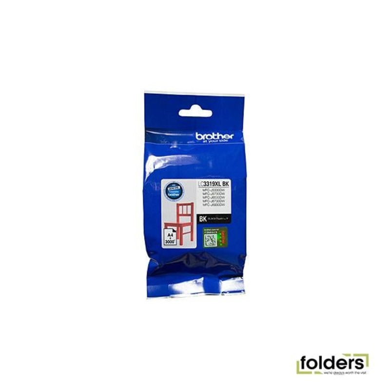 Brother LC3319XL Blk Ink Cartridge