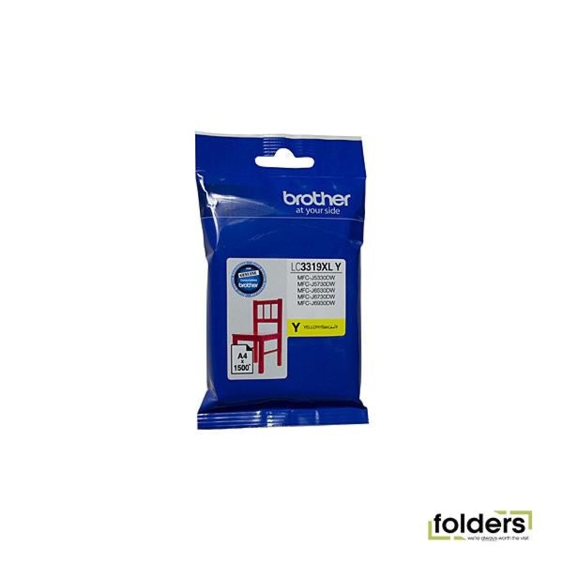 Brother LC3319XL Yellow Ink Cartridge