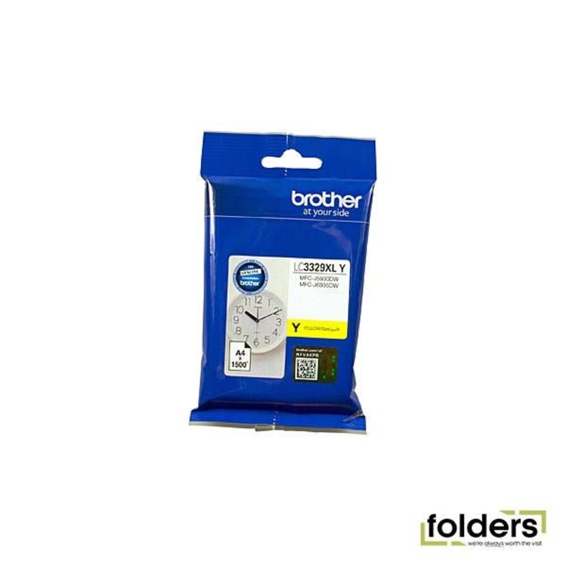 Brother LC3329XL Yellow Ink